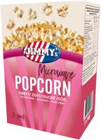 Jimmy's Popcorn Microwave, zoet, doos van 3 x 90 g