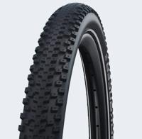 Schwalbe advancer hybrid 27.5x2.60 (65-584) wired active line green black+reflex
