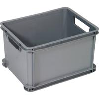 Curver 156012 Opbergbox UNIBOX Classic S [15L], silber 1 stuk(s) - thumbnail