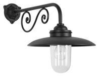 KS Verlichting Zwarte muurlampArdennes van gietijzer - 7587 - thumbnail