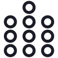 10 stuks terug camera lens voor OPPO F7/a3