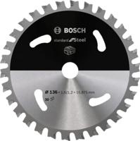 Bosch Accessoires Cirkelzaagblad | Standard for Steel | 136 mm | T30 2608837745