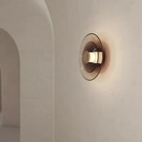 Nordic AuraGlass - Moderne Glazen LED Wandlamp