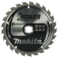 Makita Cirkelzaagblad voor Hout | Efficut | Ø 165mm Asgat 20mm 25T - B-62985
