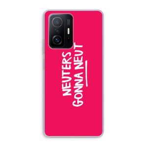 Neuters (roze): Xiaomi 11T Transparant Hoesje