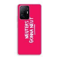 Neuters (roze): Xiaomi 11T Transparant Hoesje