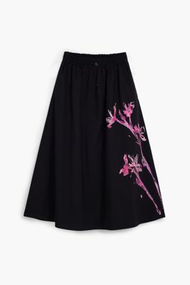 Orchideeën midirok - BLACK - S Orchideeën midirok - BLACK - S