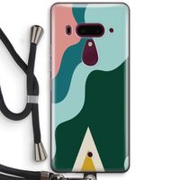 Noor B: HTC U12+ Transparant Hoesje met koord