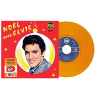 Elvis Presley - Noël Avec Elvis (Oranje Vinyl) EP 7" Vinyl