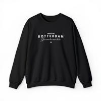 Sweater loose regular - Rotterdam - Geen woorden maar daden - logo voor groot