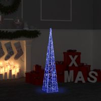 VidaXL Lichtkegel decoratief led 90 cm acryl blauw