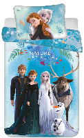 Frozen peuterdekbedovertrek Nature - 100 x 135 cm - Katoen