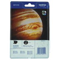 Brother LC-1240BKBP inktcartridge 1 stuk(s) Origineel Zwart