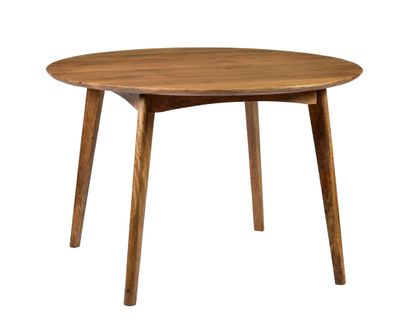 Livingfurn Ronde Eettafel 'Elias' Mangohout, 120cm