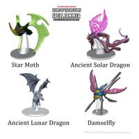 D&D Icons Of The Realms Spelljammer Adventures In Space Pre-Painted Miniatures Ship Scale - Astral Elf Patrol