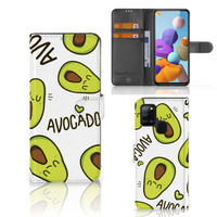 Samsung Galaxy A21s Leuk Hoesje Avocado Singing