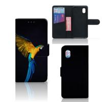 Alcatel 1B (2020) | Telefoonhoesje | Met pasjeshouder | Papegaai