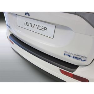 Bumper beschermer passend voor Mitsubishi Outlander 2013- Zwart GRRBP597