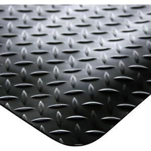 COBA Europe DP010005C Werkruimtemat Deckplate zwart (b x h) 0.9 m x 15 mm (Stukgoed)