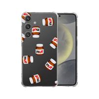 Samsung Galaxy S25 Hoesje - Hoesje Nut Jar TPU Antishock Samsung Galaxy S25 Hoesje - Hoesje Nut Jar TPU Antishock