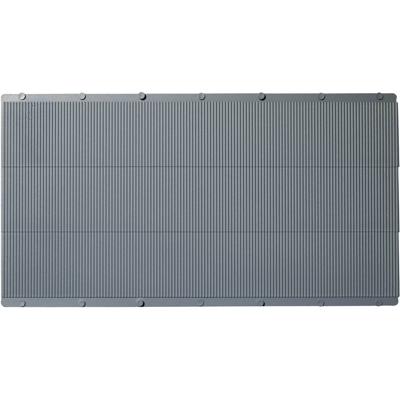 Auhagen 52431 H0, TT Kunststof platen Grijs (l x b) 200 mm x 100 mm Kunststof model