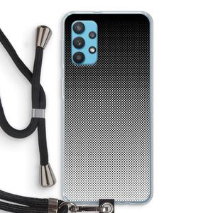 Musketon Halftone: Samsung Galaxy A32 4G Transparant Hoesje met koord