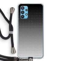 Musketon Halftone: Samsung Galaxy A32 4G Transparant Hoesje met koord