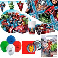 Set feestartikelen The Avengers 66 Onderdelen