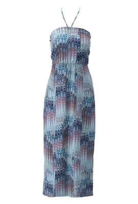 K Design - Blauw Jurk bandeau - Maat XXL