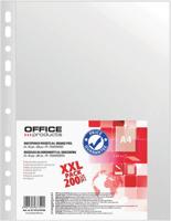 OFFICE products geperforeerde showtas, A4, 40 micron, gekorreld, pak van 200 stuks