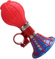 Marvel Spider Man Fietstoeter 13 cm Rood/blauw