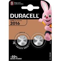 Duracell Lithium CR2016 3V 2x per blister
