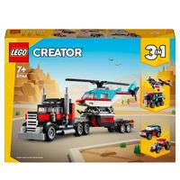 LEGO Creator 31146 Truck met helikopter - thumbnail