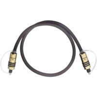 Oehlbach 6082 Toslink Digitale audio Aansluitkabel [1x Toslink-stekker (ODT) - 1x Toslink-stekker (ODT)] 2.00 m Grijs Vergulde steekcontacten