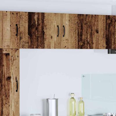 Keukenkast aan de muur Oud Hout 50 x 31 x 40 cm Bewerkt hout Keukenkast aan de muur Oud Hout 50 x 31 x 40 cm Bewerkt hout