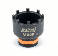 IceToolz Borgringafnemer M803 Gen 4 staal zwart/oranje