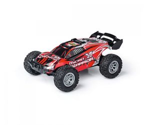 Carson RC Sport 404225 Micro X-Warrior 2.0 1:32 RC modelauto voor beginners Elektro Buggy Incl. accu, oplader en batterijen voor de zender