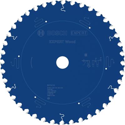 Bosch Accessoires EXPERT Wood Cirkelzaagblad | 254 x 2,6/1,8 x 25,4 mm | T40 - 2608902241