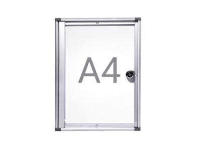 Binnenvitrine wand maulextraslim 1xa4 slot