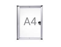 Binnenvitrine wand maulextraslim 1xa4 slot