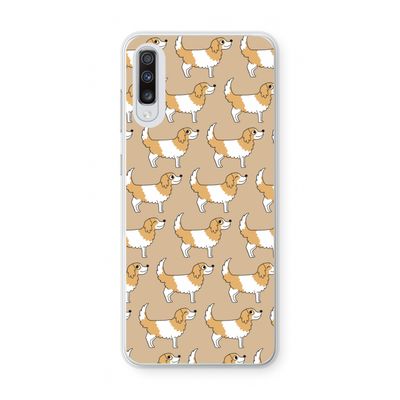 Doggy: Samsung Galaxy A70 Transparant Hoesje