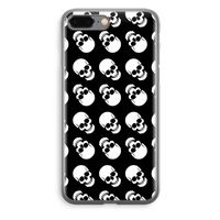 Musketon Skulls: iPhone 8 Plus Transparant Hoesje
