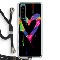 Melts My Heart: Sony Xperia 5 III Transparant Hoesje met koord