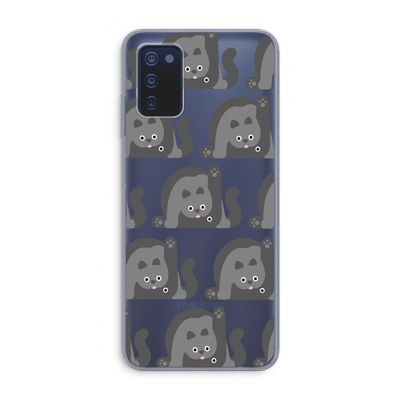 Cats: Samsung Galaxy A03s Transparant Hoesje
