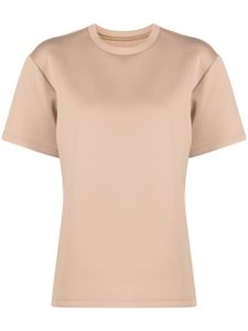 Cynthia Rowley t-shirt à épaules tombantes - Marron