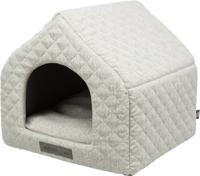 Trixie hondenmand huis noah vitaal schuimrubber lichtgrijs 40x43x45 cm - thumbnail