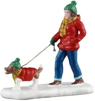 Lemax a snowy walk kerstdorp figuur type 2 2025