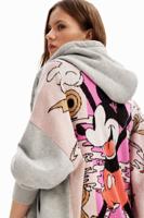 Oversized jacquard sweater Mickey Mouse - BLACK - S