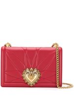 Dolce & Gabbana grand sac porté épaule matelassé Devotion - Rouge