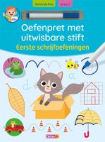Oefenpret met uitwisbare stift - Eerste schrijfoefeningen